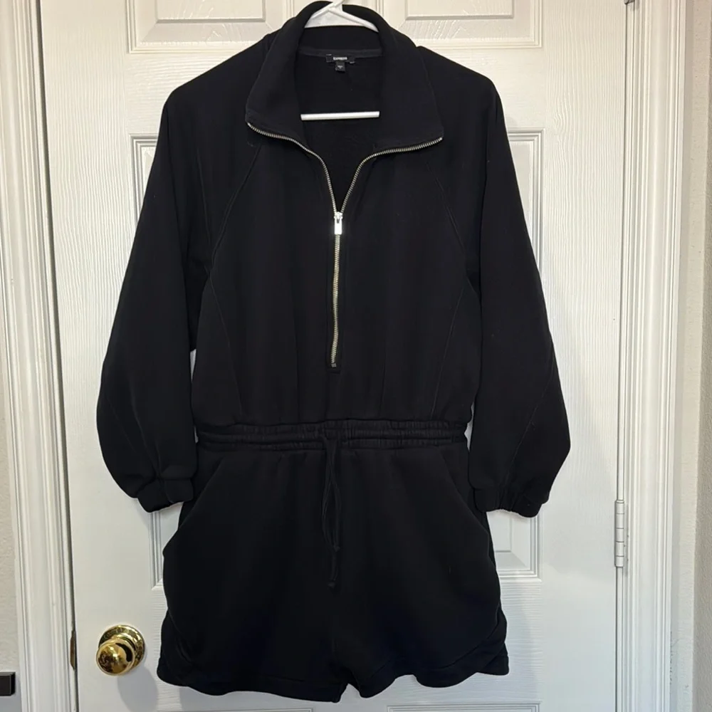 Express quarter zip romper - Picture 6 of 10
